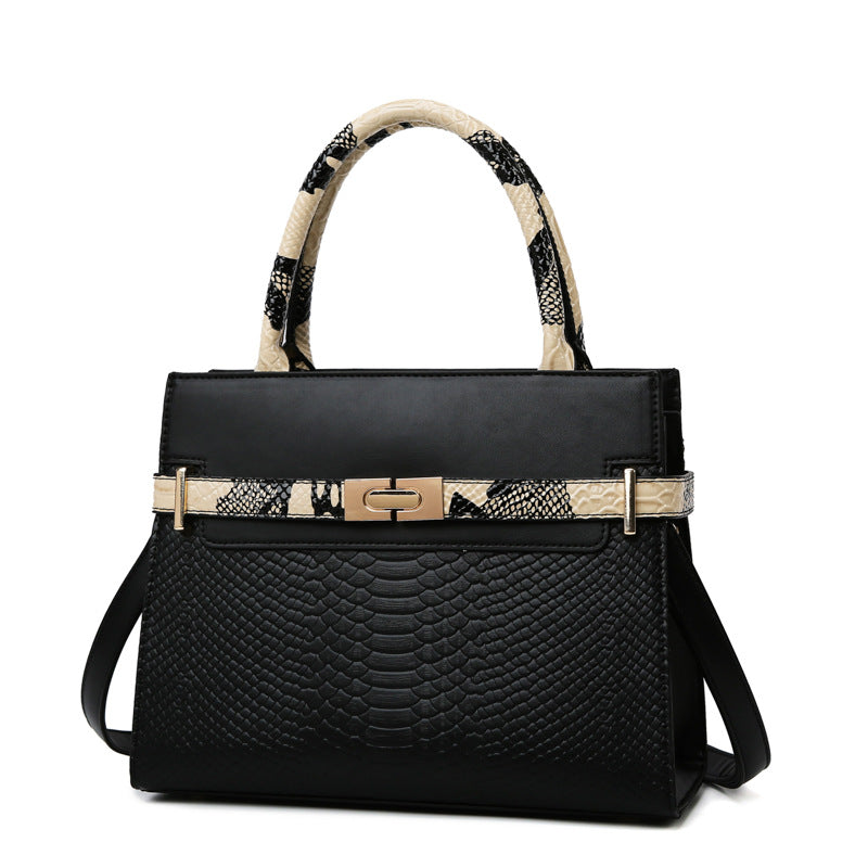 Women's Stone Pattern Match Sets Combination Shoulder Bags