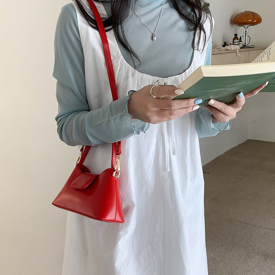 Women's Summer Exquisite Hand Female Leather Fashion Crossbody Bags