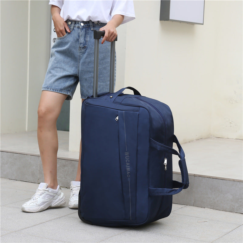 Oxford Cloth Large Capacity Folding Portable Travel Bags
