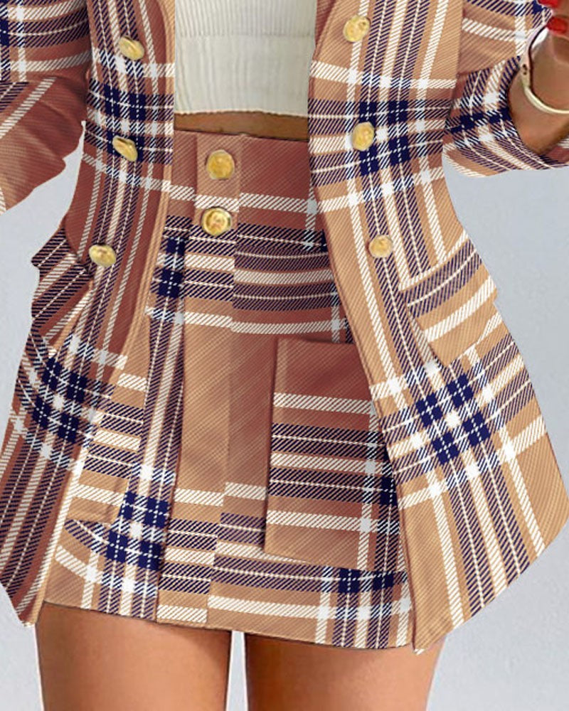 Women's Graceful Elegant Slim Two-piece Set Shorts