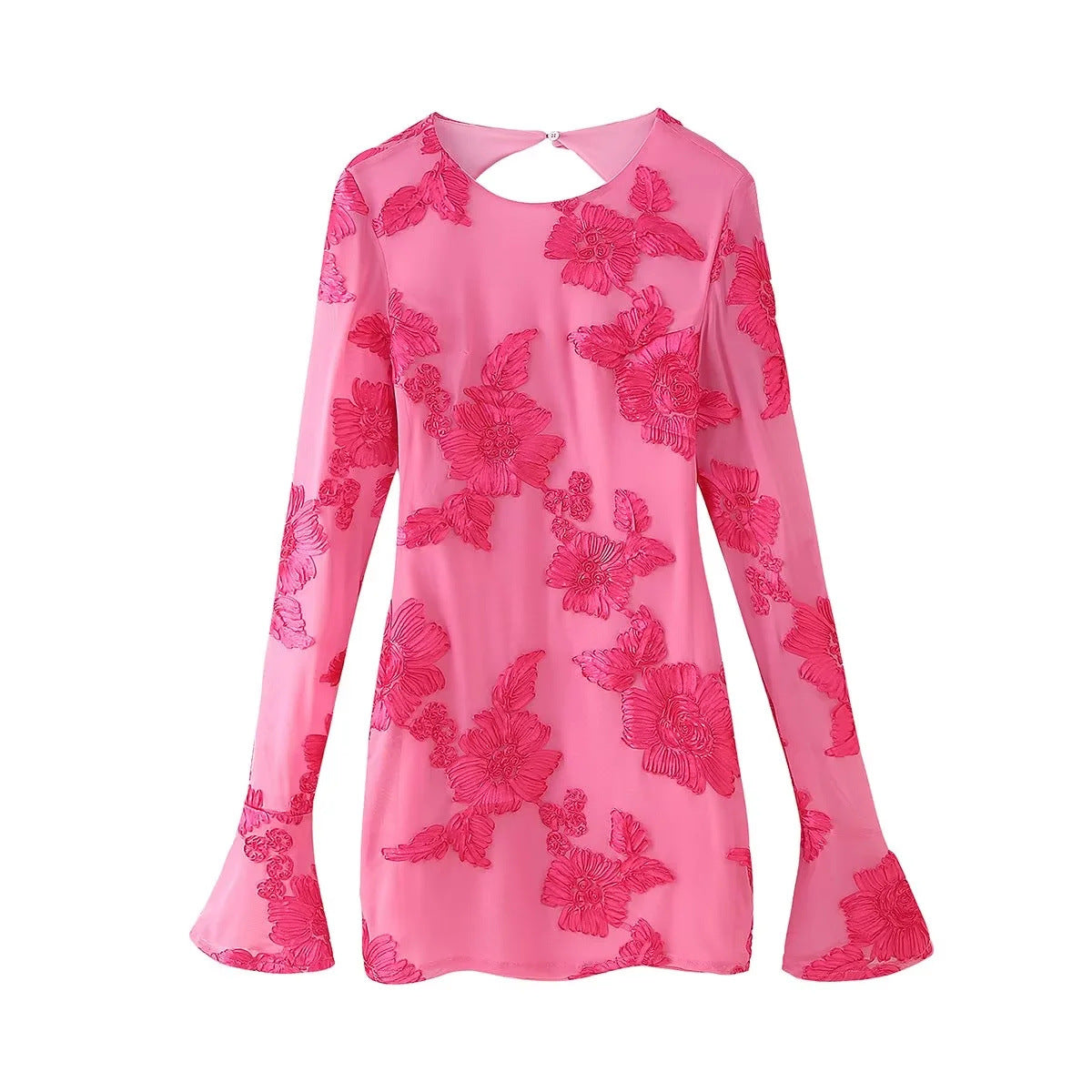 Women's Embroidered Sleeveless Straight Temperament Vacation Dress Dresses