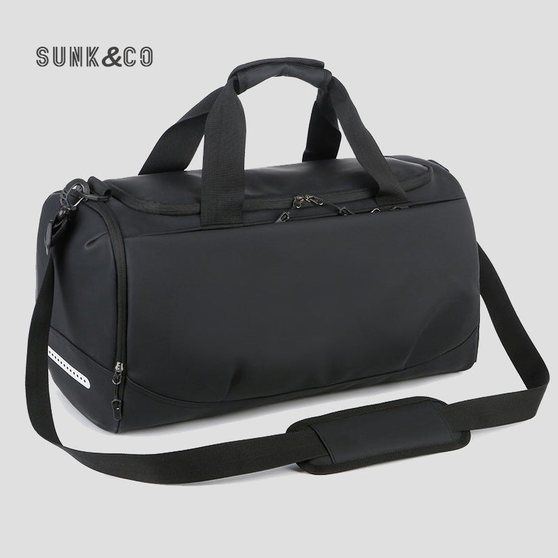 Men's Derm Large Capacity Dry Wet Separation Travel Bags