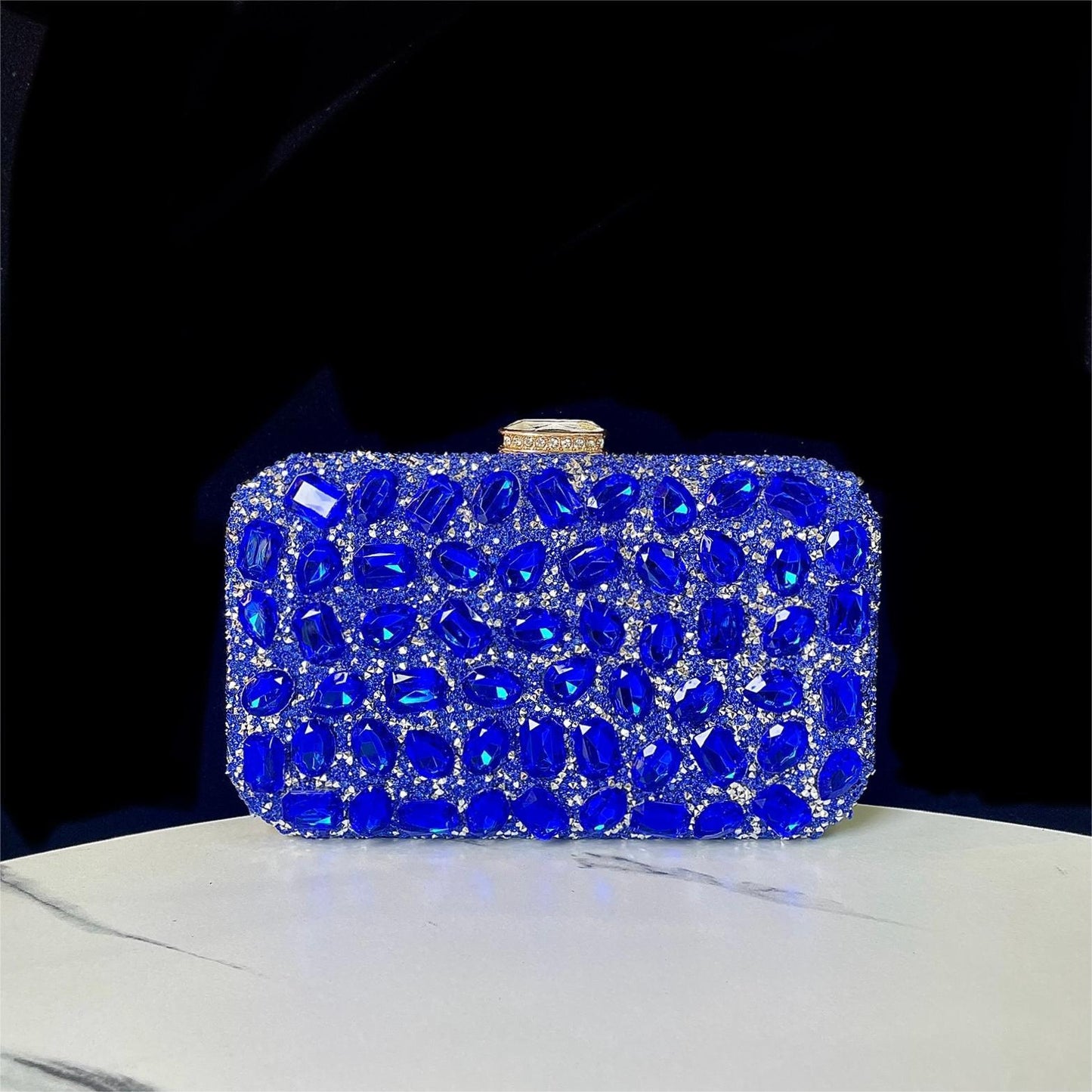 Women's Shiny Diamond Clutch Dinner Wedding Banquet Evening Bags