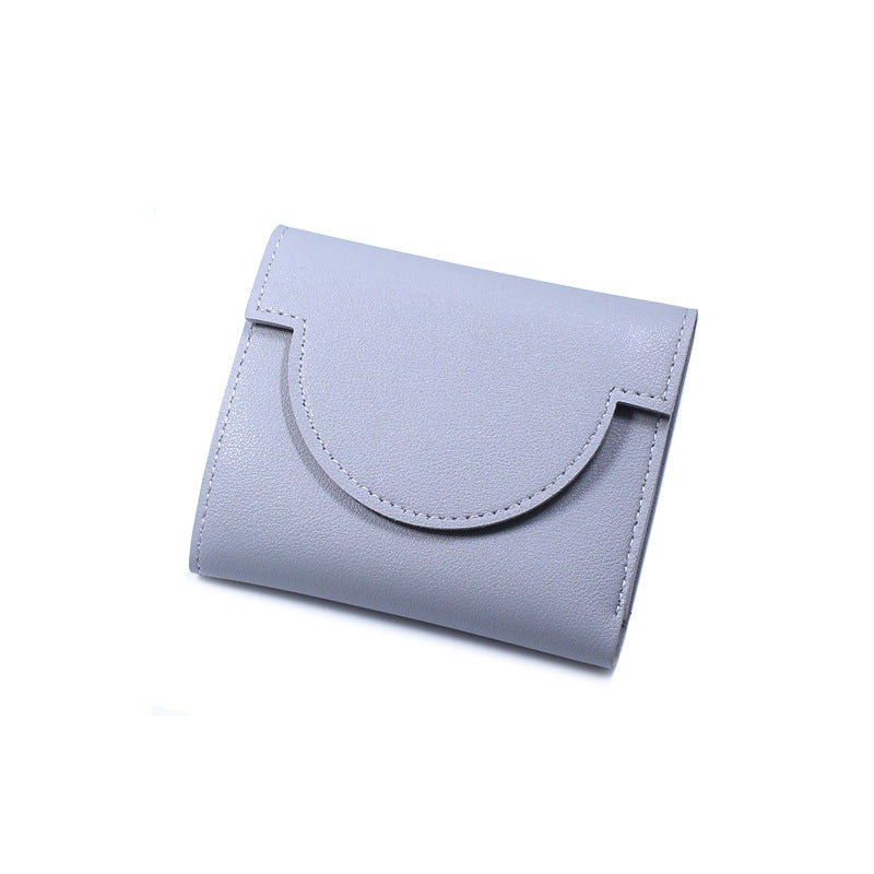 Women's Simple Short Fresh Folding Fashion Card Holder