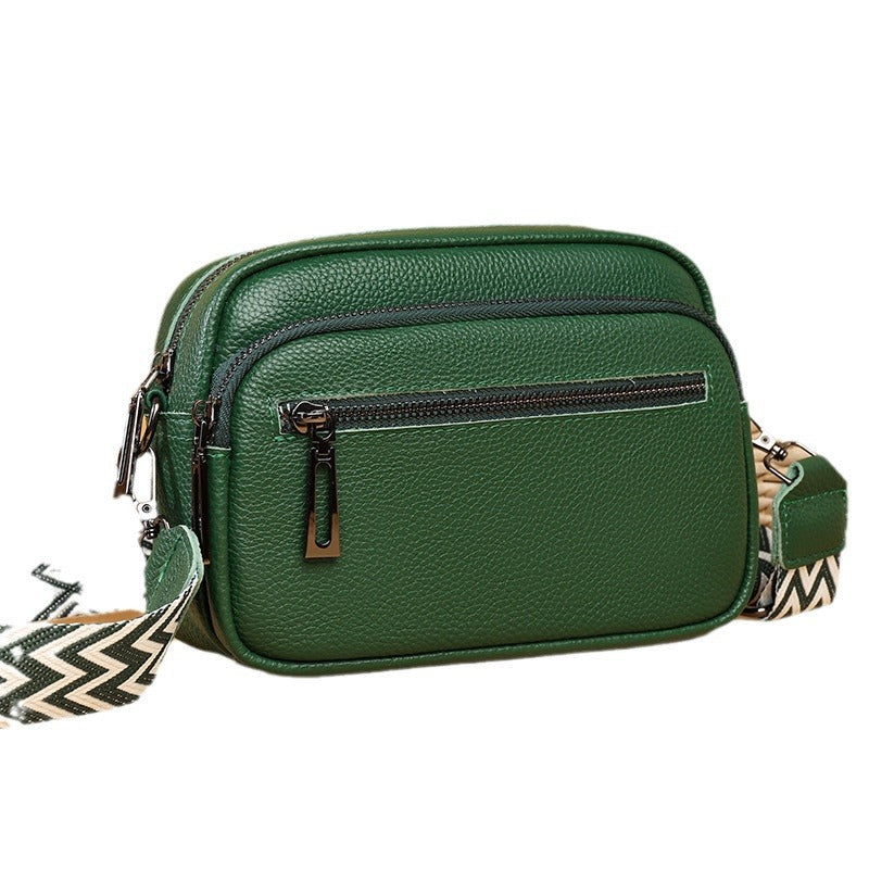 Women's Leather Exquisite First Layer Cowhide Light Crossbody Bags