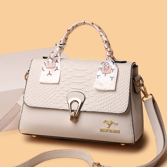 Women's Retro Fashion Crocodile Pattern Minority Trendy Bags