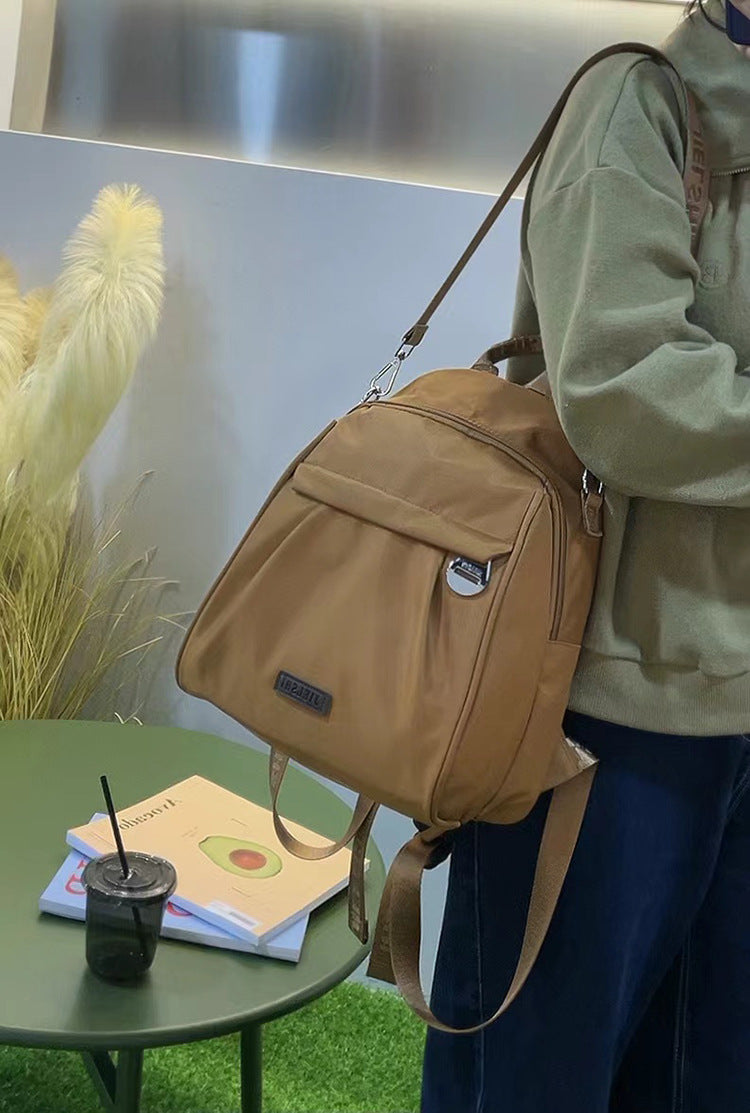 Women's Trendy Nylon Cloth Fashionable Large Capacity Backpacks