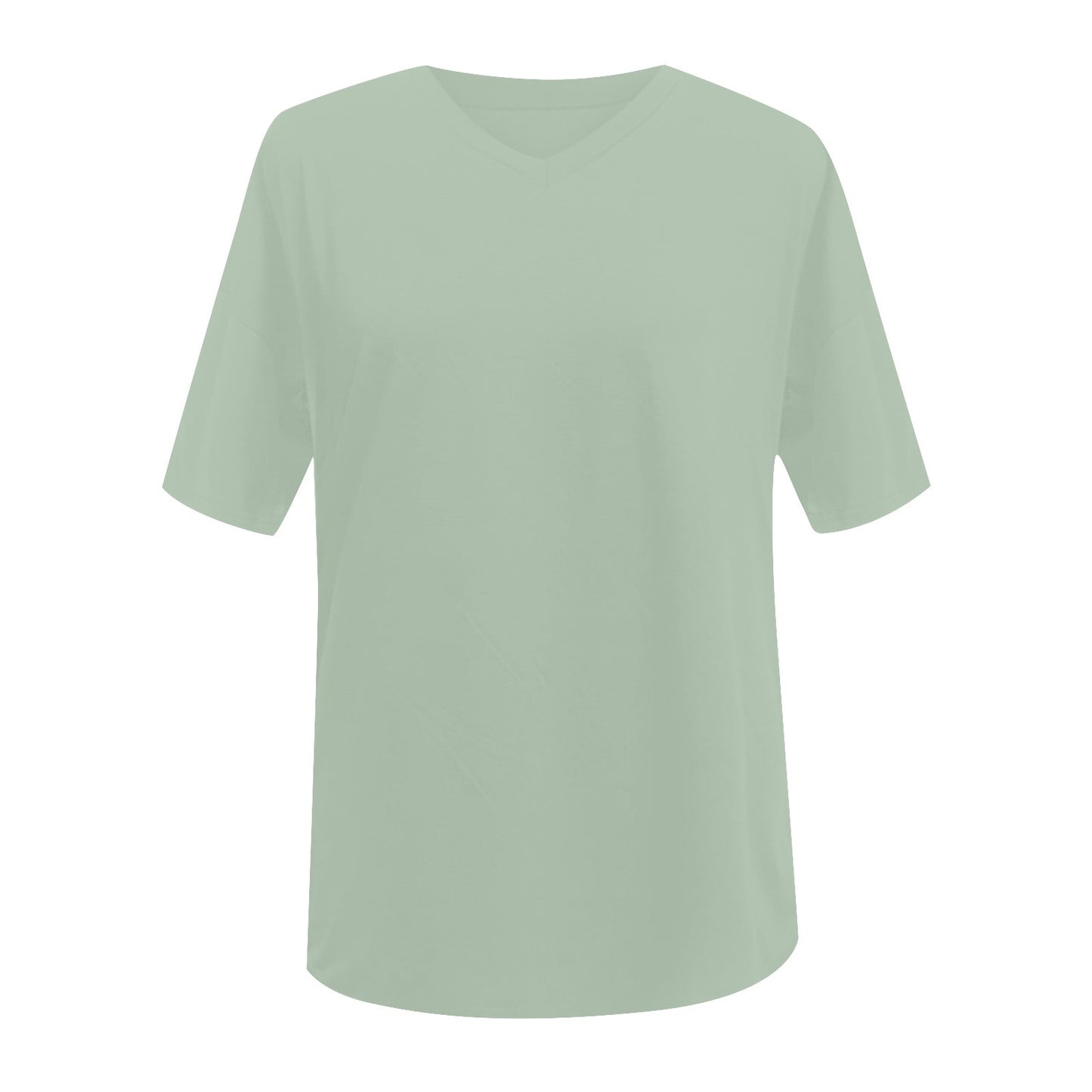 Women's Loose Half Sleeve Cotton Waist Blouses