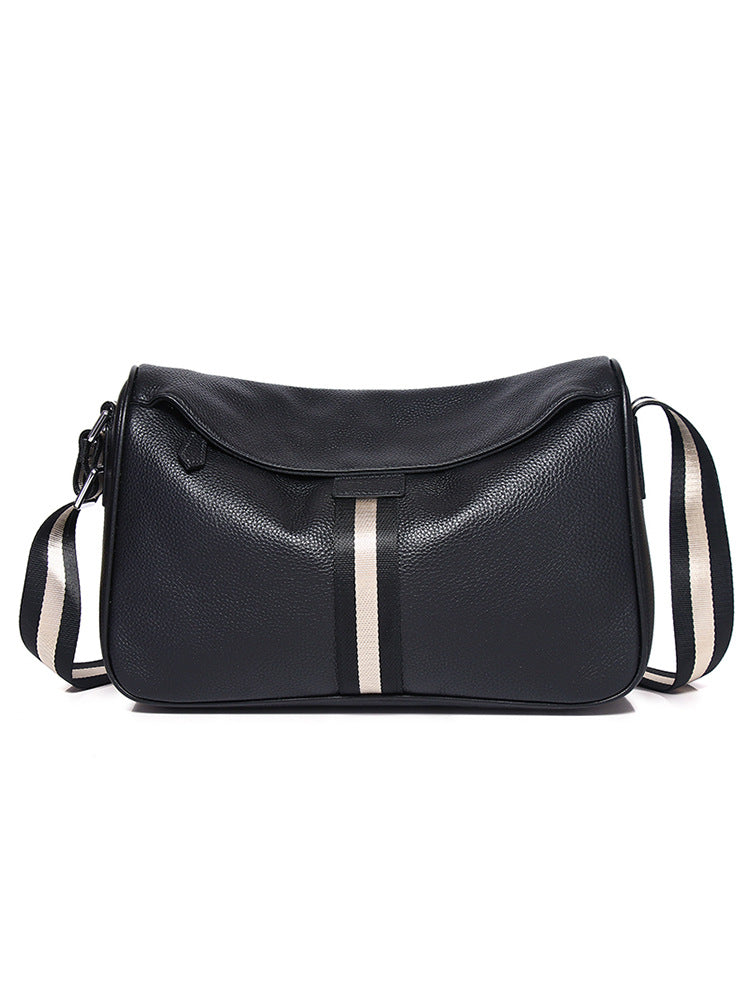 Men's Large Capacity Horizontal Business Commuter High-grade Men's Shoulder Bags