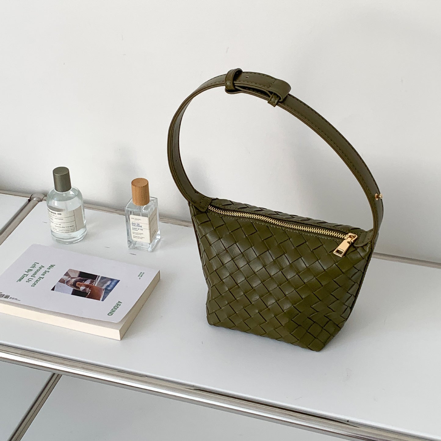 Women's Style Korean Fashion High-grade Leather Handbags