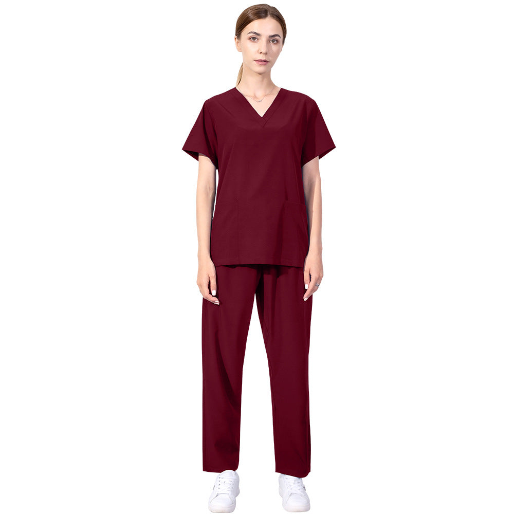 Quick Drying Fabric Elastic Stomatologist Work Uniform