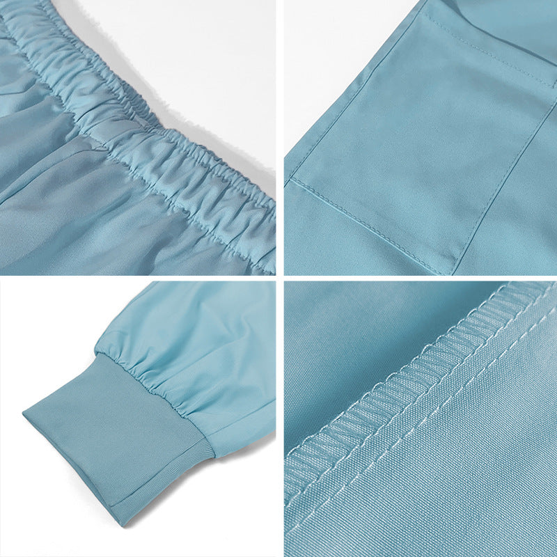 Hand Washing Elastic Medical Work Clothes Oral Dentist Operating Uniform