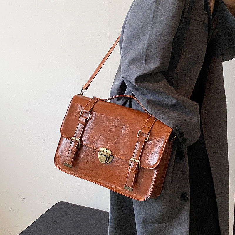 Women's Uniform College Style Female British Retro Backpacks