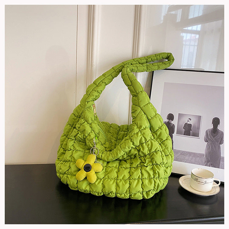 Women's Korean Style Cloud Fashion Large Capacity Small Square Bags