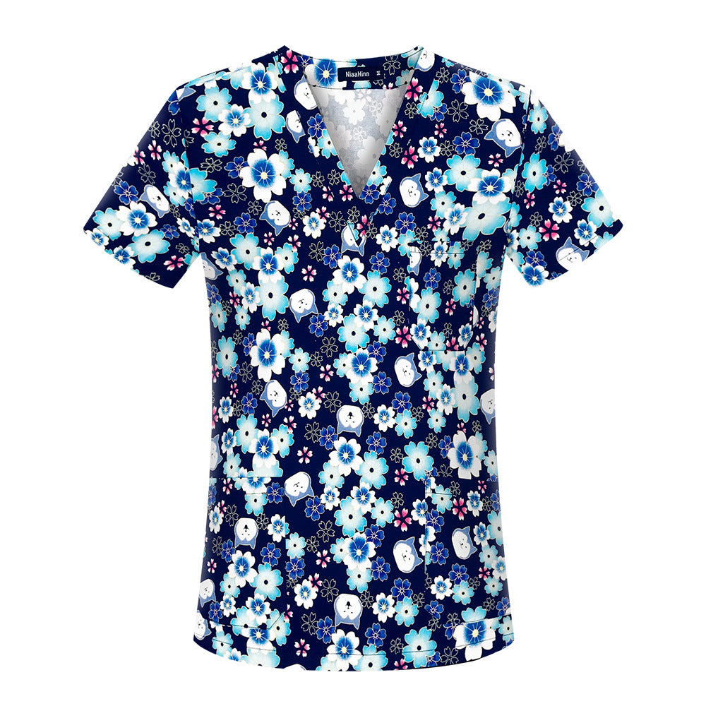 Women's & Men's & Hand Washing Clothes Brush T-shirt Uniform