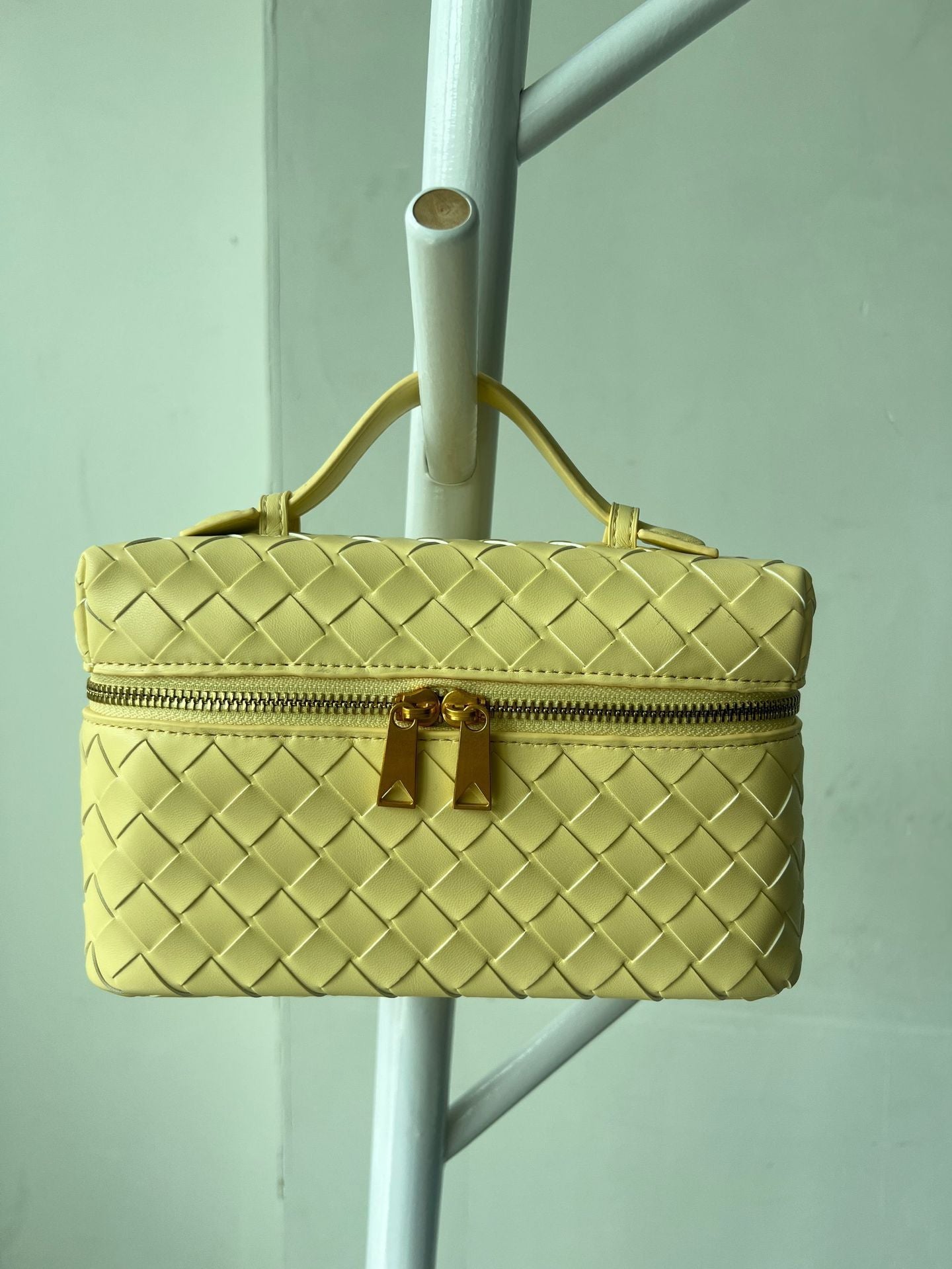 Women's Woven Lunch Box Versatile Handmade Small Square Bags