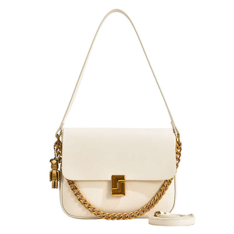 Women's Summer Solid Color Niche High Sense Shoulder Bags