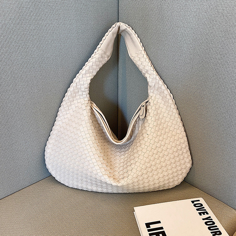 Women's Style High Sense Woven Elegant Underarm Bags
