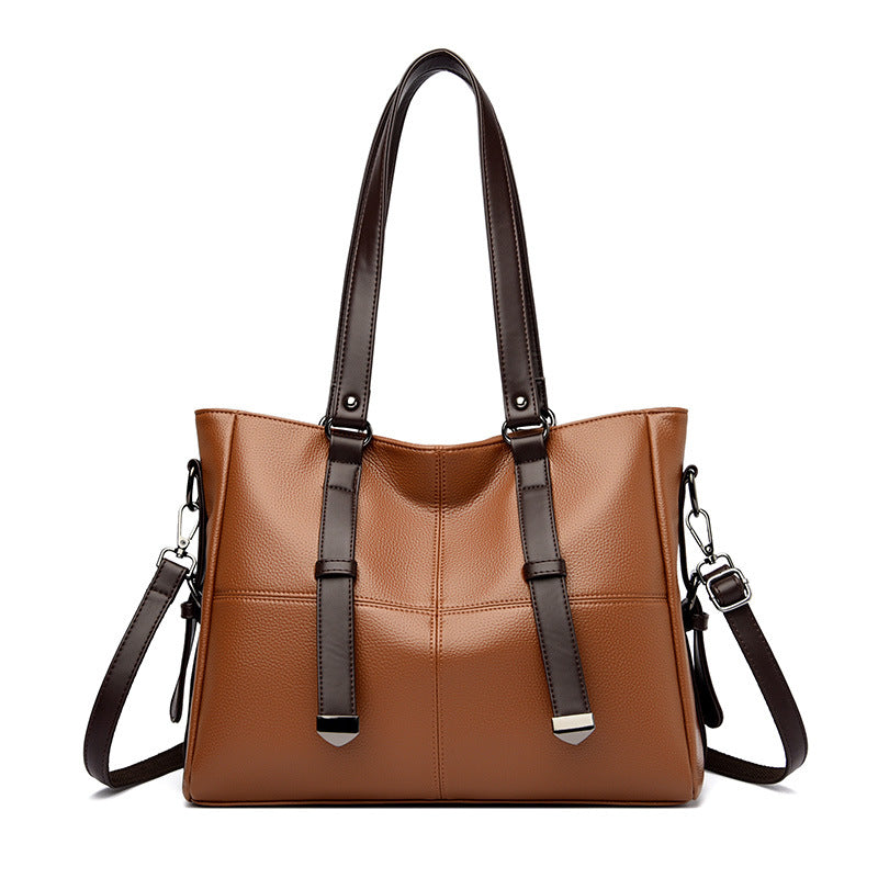 Women's Soft Surface Textured Commuter Large Capacity Handbags