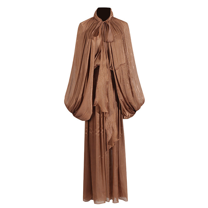 Women's Vietnam Niche Dress Spring Fashion Design Batwing Dresses
