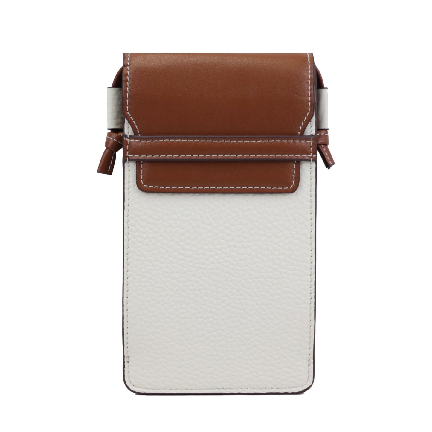 Real Leather Simple Vertical Single Mobile Female Fashion Phone Bags