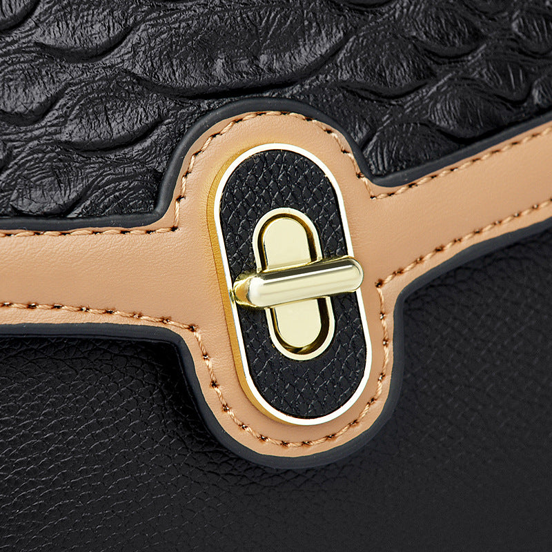 Women's Pretty High-grade Underarm Crocodile Pattern Shoulder Bags