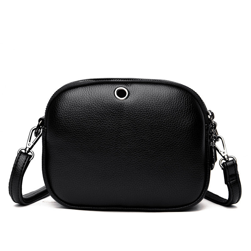 Women's Style Stitching Embroidery Thread Trendy Mother-in-law Shoulder Bags