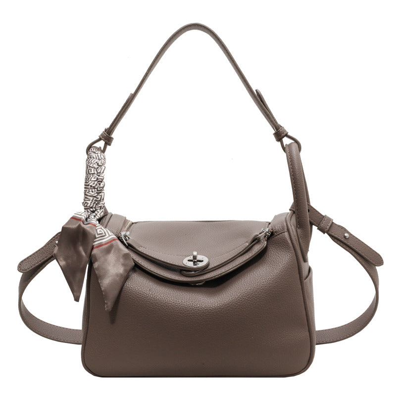 Women's Large Capacity Lindy High-grade Versatile Silk Crossbody Bags