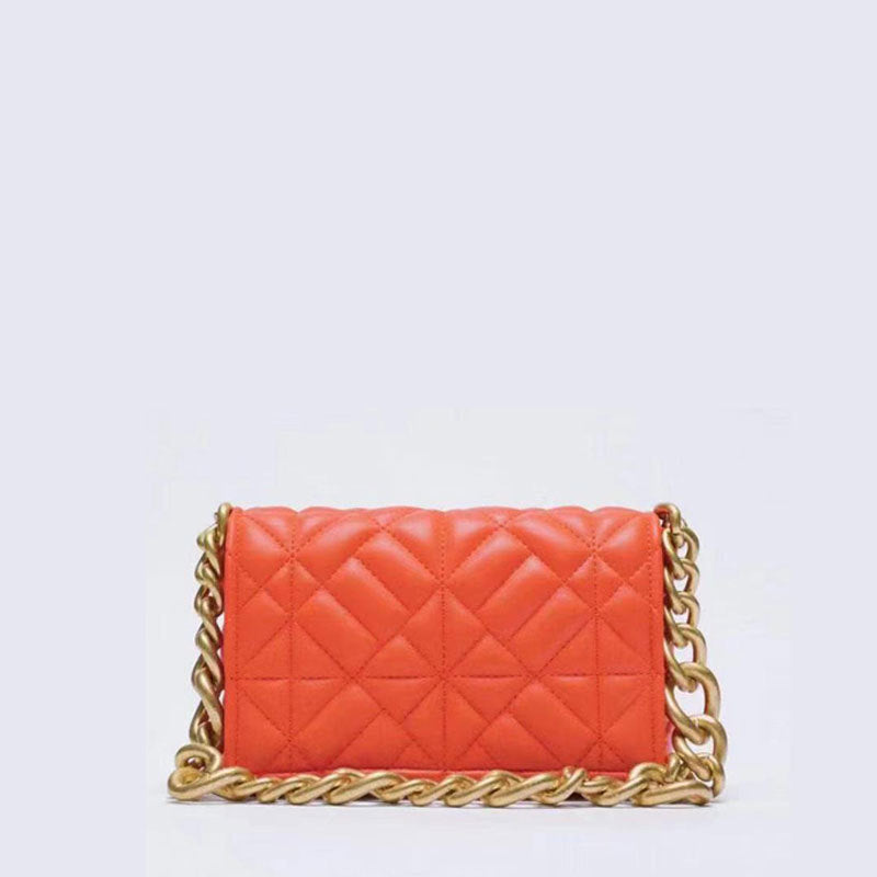 Women's Summer Fashion Trendy Thick Chain Quilted Shoulder Bags