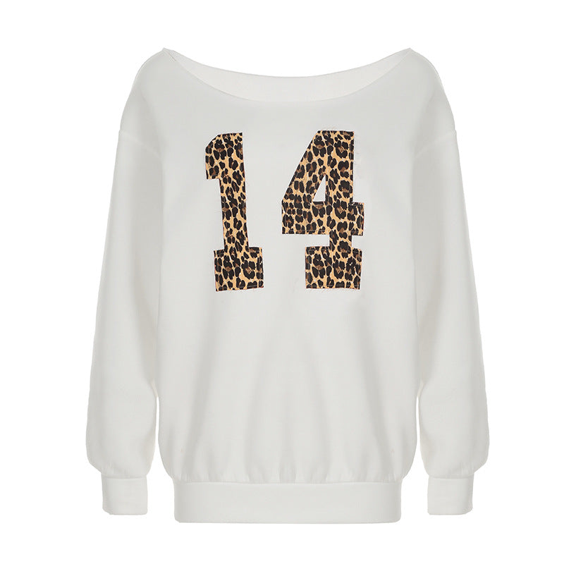 Loose-fitting Fleece Pullover American Hot Street Sexy Sweaters
