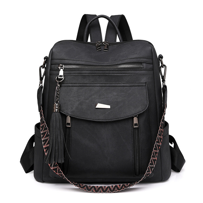 Women's Retro Style Spring Wind Tide Lady's Backpacks