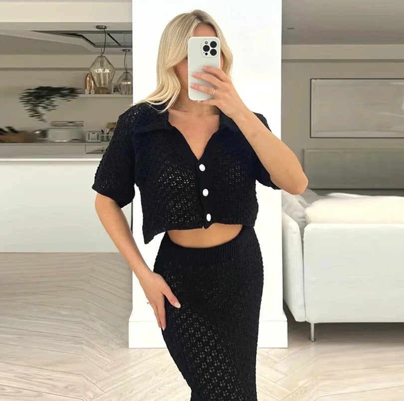 Popular Unique Durable Knitted Crocheted Buckle Suits