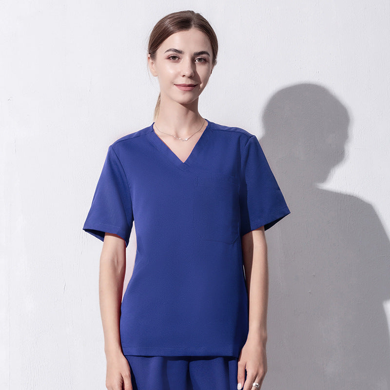 Work Clothes Elastic Operating Gown Sleeve Pet Beauty Uniform