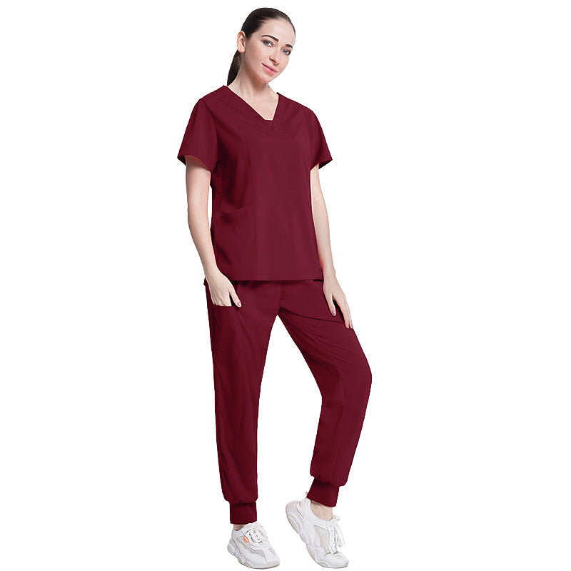 Salon Dental Operating Elastic Thin Hand Uniform