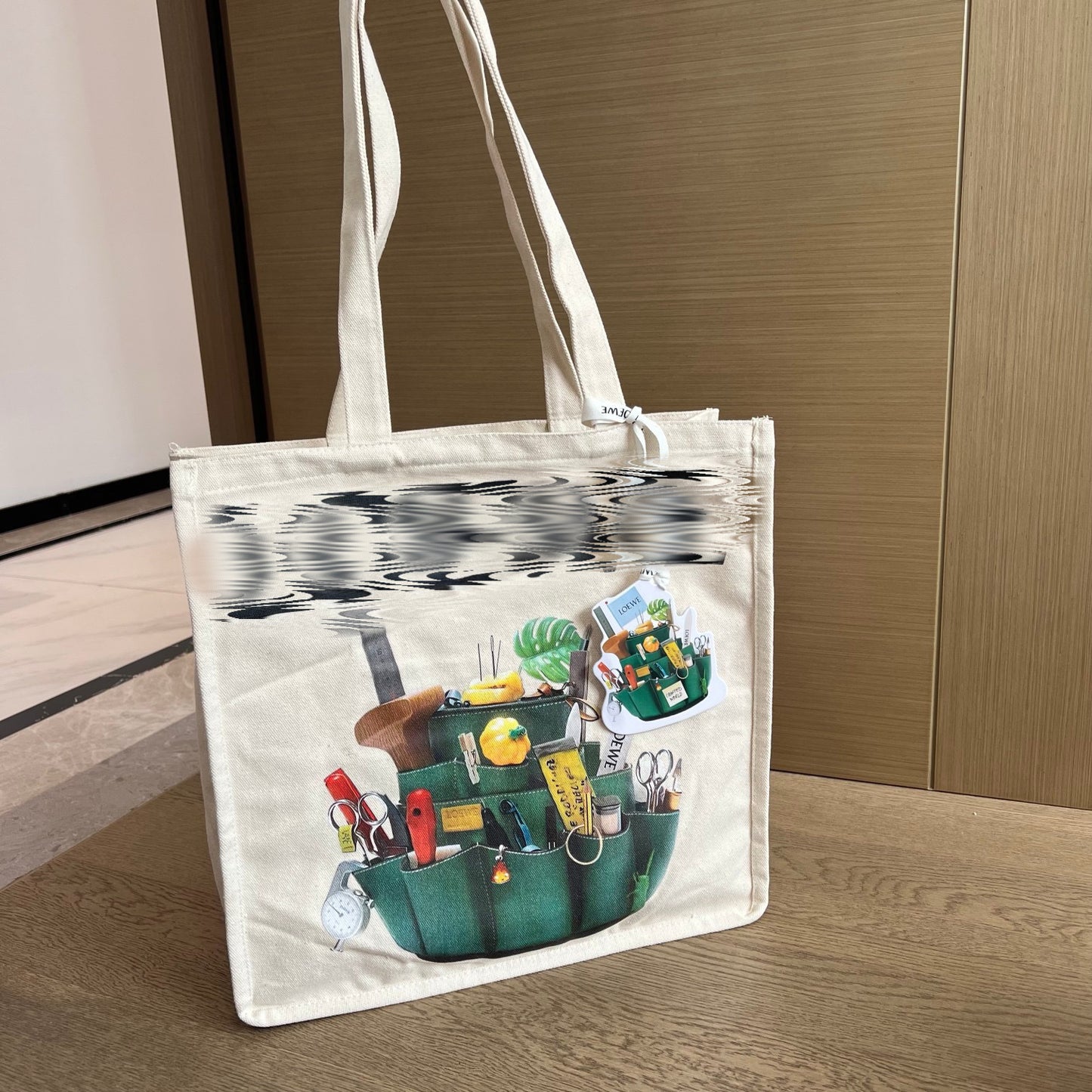 Exhibition Gift Canvas Leisure Easy Matching Tote Bags
