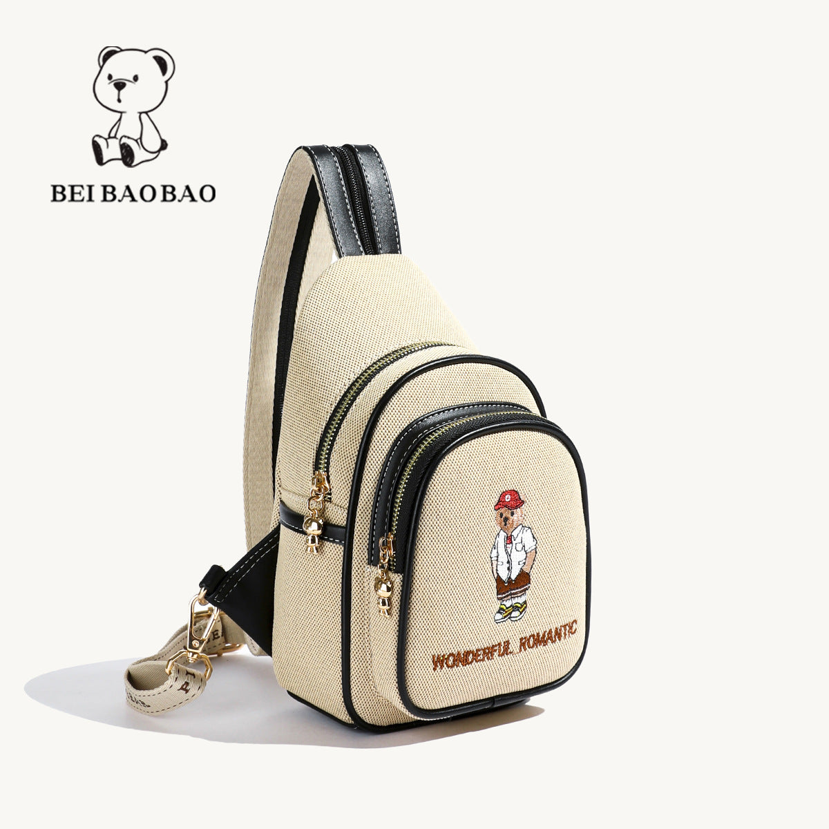 Source Female Summer Lady Temperament Canvas Waist Packs