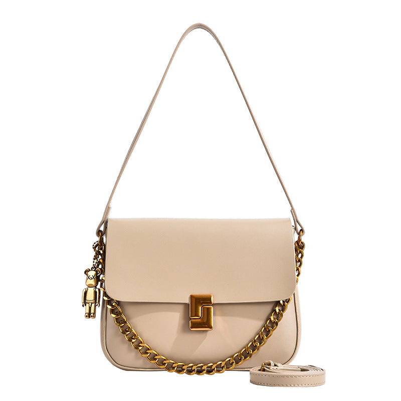 Women's Summer Solid Color Niche High Sense Shoulder Bags
