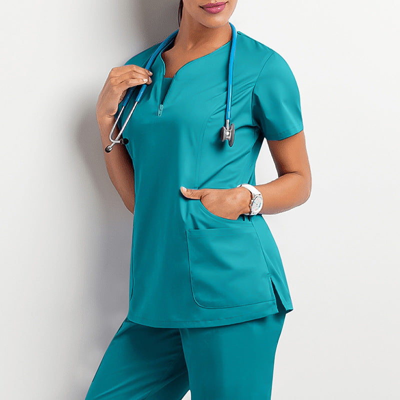 Oral Dentist Surgical Gown Split Undergarments Uniform