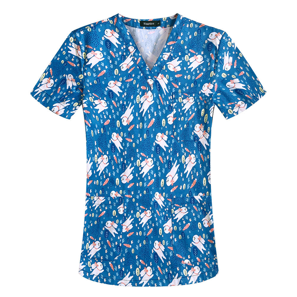 Hand Washing Beauty Salon Pet Hospital Doctor Nurse Uniform
