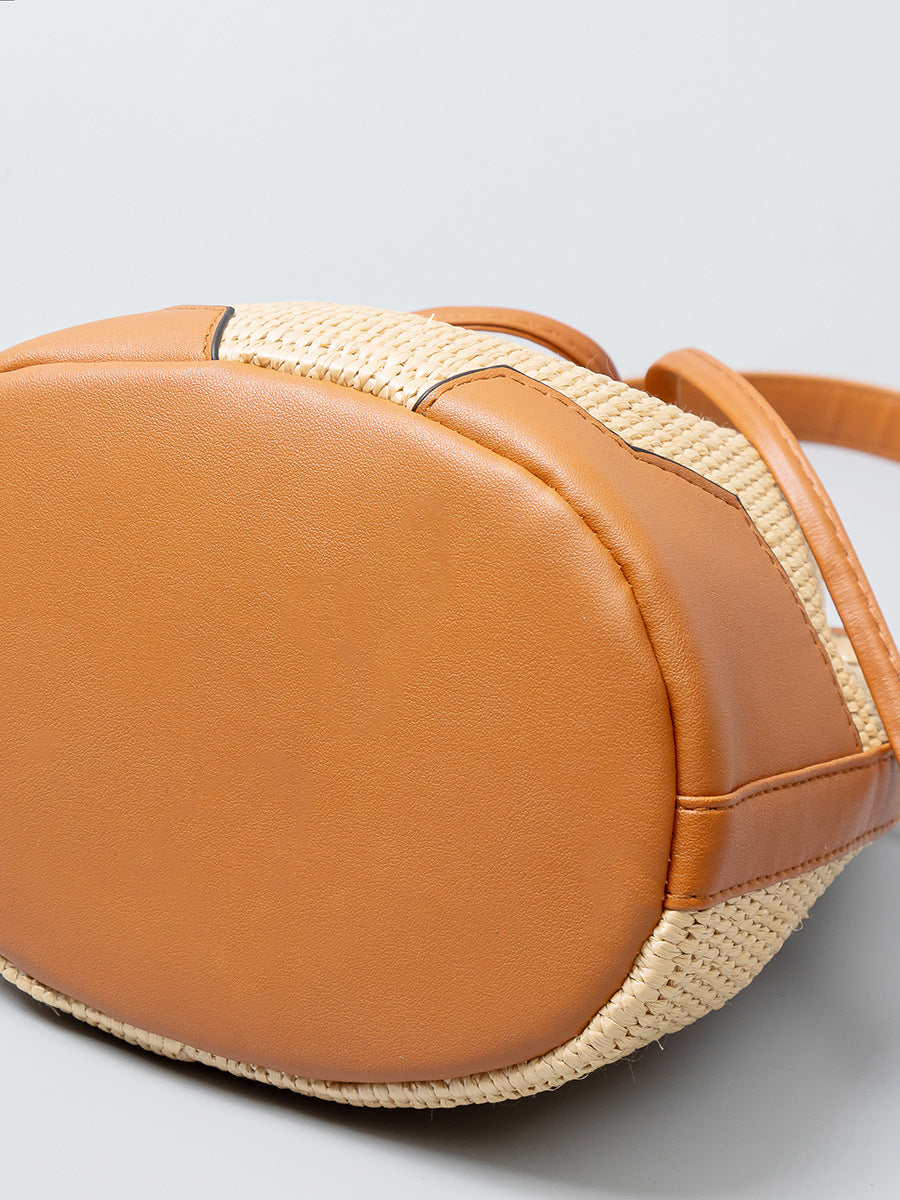 Women's Straw Woven High Sense Niche Shoulder Bags