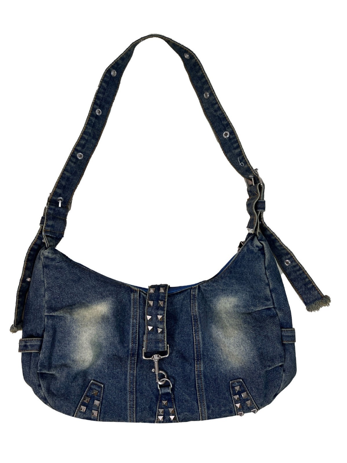 American Retro Denim Street Fashion Daily Shoulder Bags