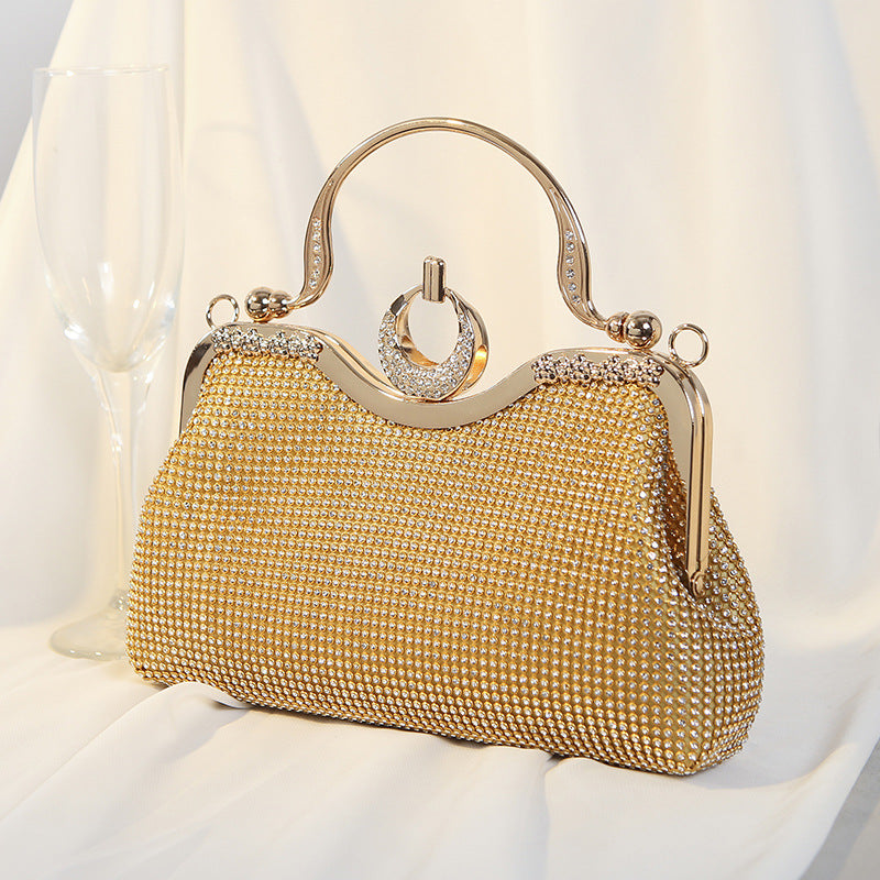 Women's Retro Diamonds Dinner Banquet Rhinestone Dress Evening Bags