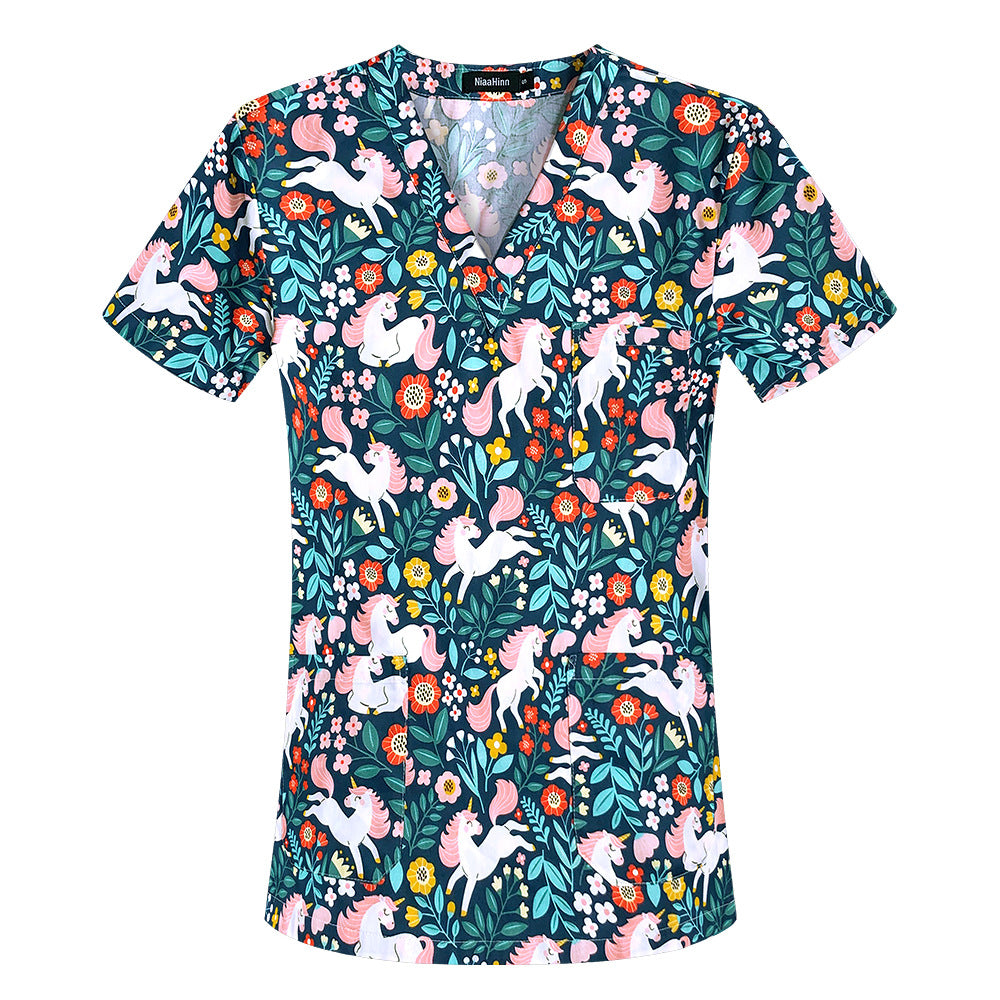 Hand Washing Beauty Salon Pet Hospital Doctor Nurse Uniform