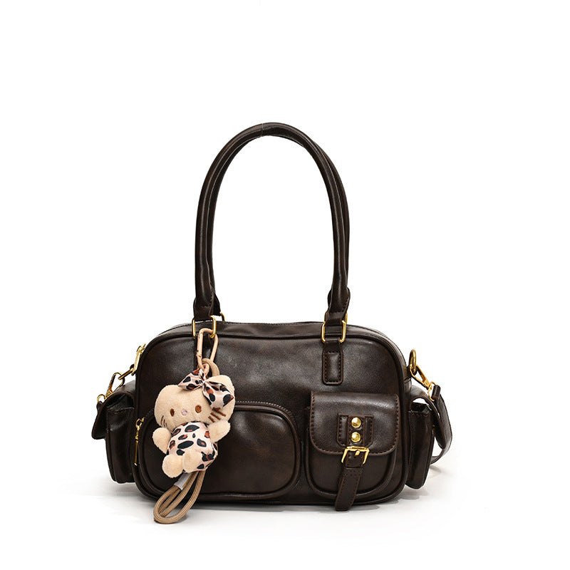 Women's Retro Commuter Large Capacity Fashion Niche Crossbody Bags