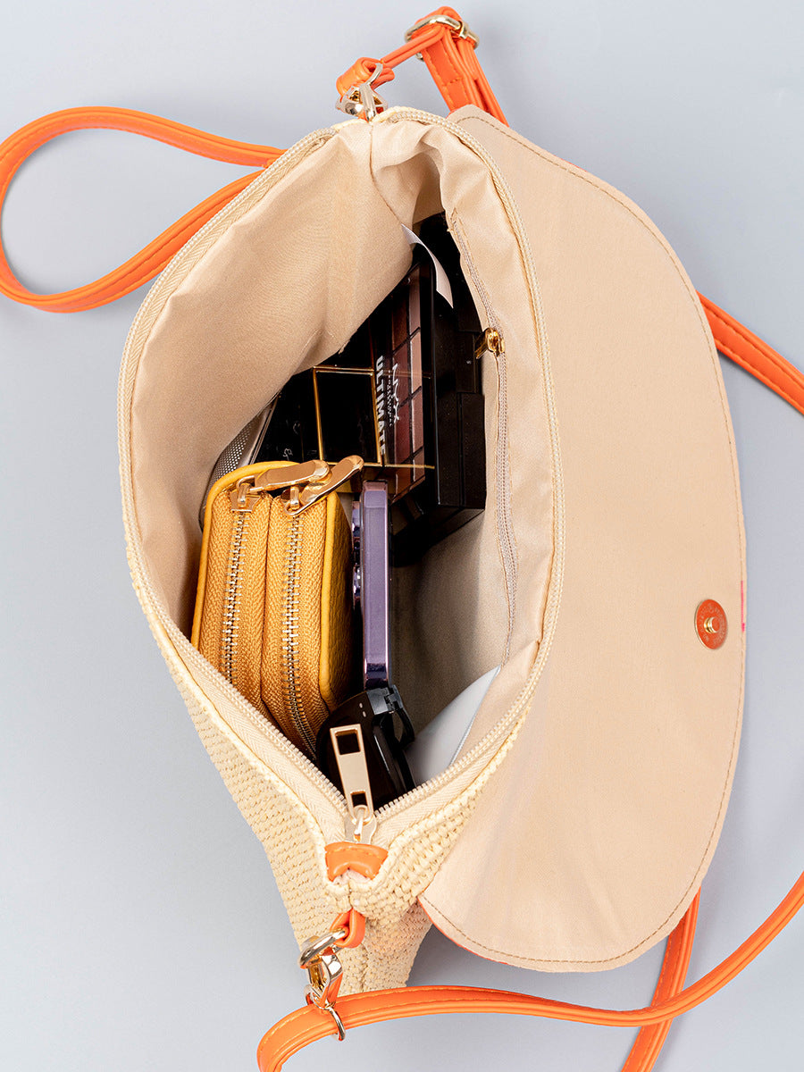 Women's Summer Straw Clutch High-grade Exquisite Woven Bags