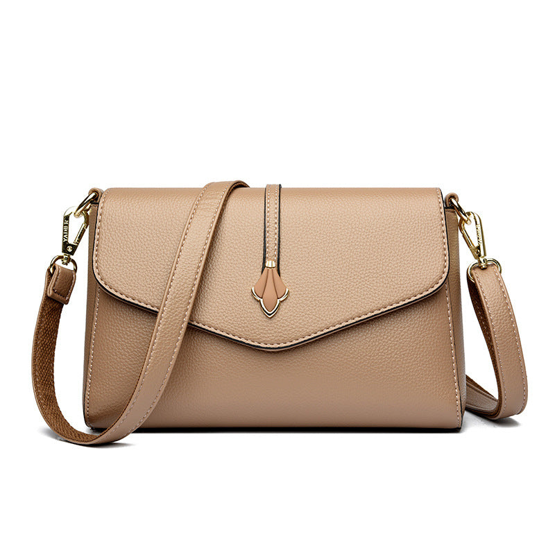 Women's Glamorous Popular Mother's Soft Leather Crossbody Bags