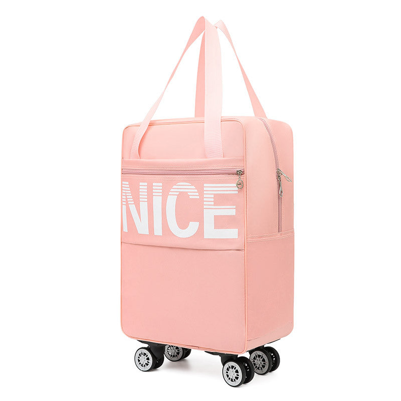 Women's & Men's & Pull Large Capacity Storage Supermarket Travel Bags