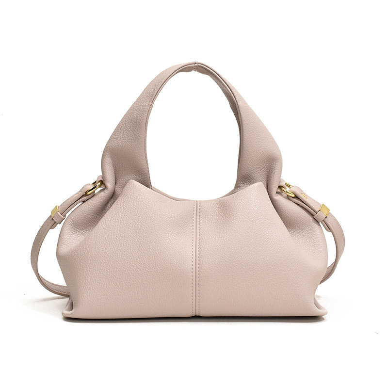 Women's Soft Dumpling French Niche Portable Handbags