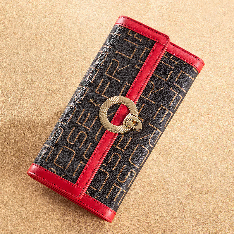 Women's Fanya Long Large Capacity Fashion Clutch Ladies Wallets