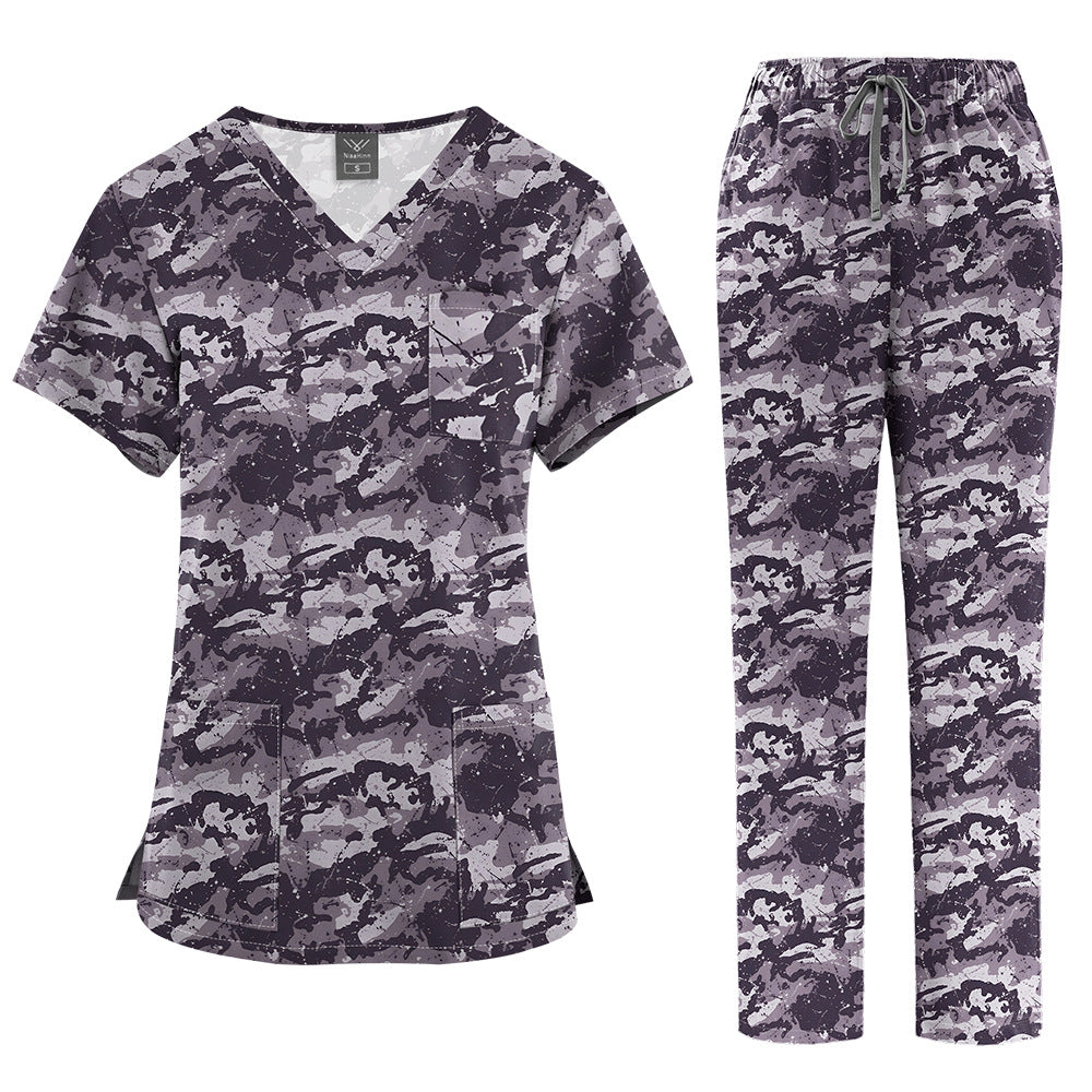 Thin Comfortable Breathable Doctor Nurse Medical Uniform